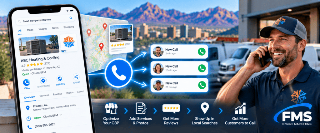 HVAC Local Search Call Campaign HVAC local search