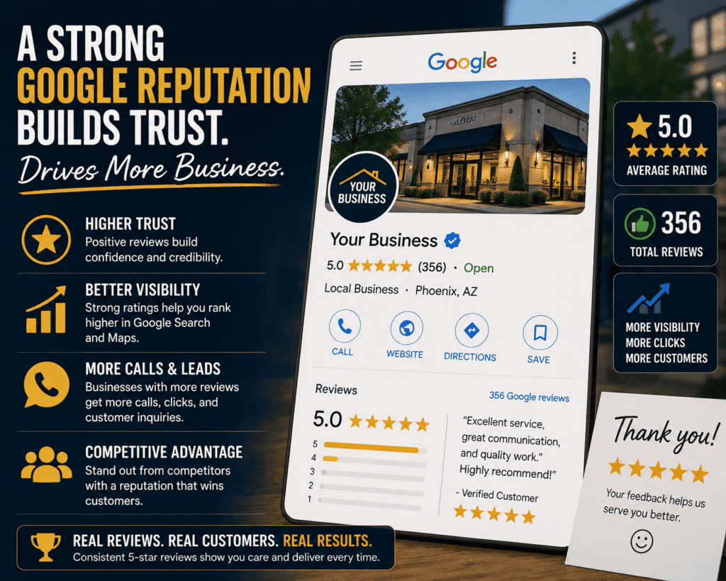 Strong Google Reputation strong google reputation